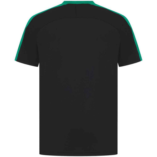 Black-Emerald - Back - Finden and Hales Unisex Team T-Shirt