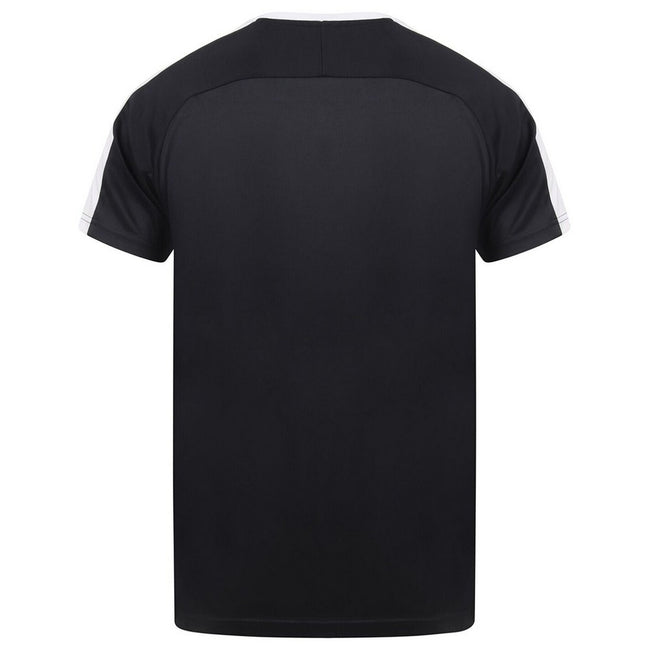Navy-White - Back - Finden and Hales Unisex Team T-Shirt