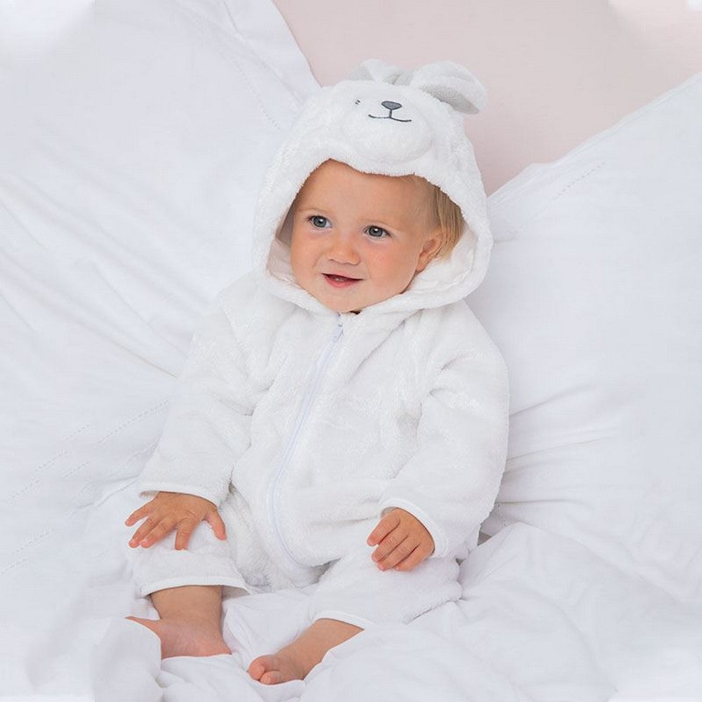 White - Side - Larkwood Babies Rabbit Design All In One