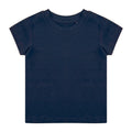 Navy - Front - Larkwood Babies Organic T-Shirt