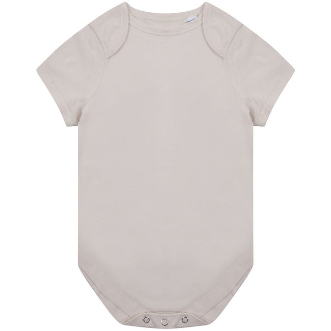 Natural - Front - Larkwood Babies Organic Bodysuit