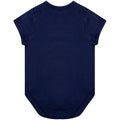 Navy - Back - Larkwood Babies Organic Bodysuit