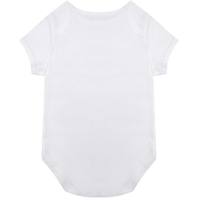 White - Back - Larkwood Babies Organic Bodysuit