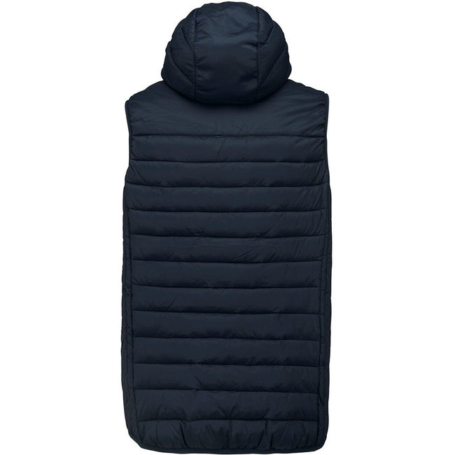 Navy - Back - Proact Mens Hooded Padded Bodywarmer