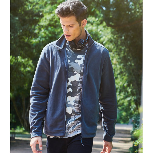 Seal Grey - Back - Regatta Professional Mens Classic Micro Fleece Jacket