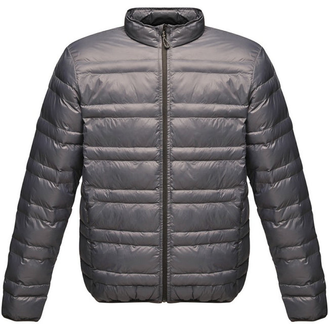 Seal Grey-Black - Front - Regatta Professional Mens Firedown Insulated Jacket