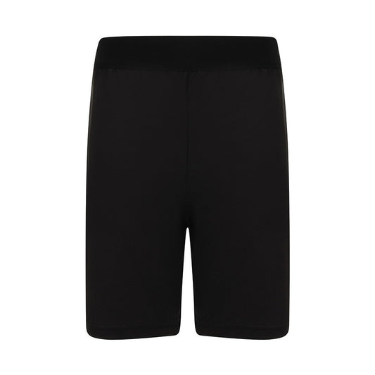 Black-Black - Front - SF Minni Kids-Childrens Unisex Fashion Cycling Shorts