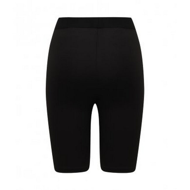 Black-Black - Back - SF Ladies-Womens Fashion Cycling Shorts