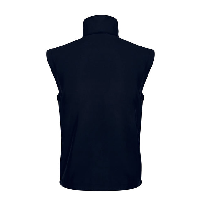 Navy - Pack Shot - Regatta Professional Mens Honestly Made Recycled Soft Shell Bodywarmer