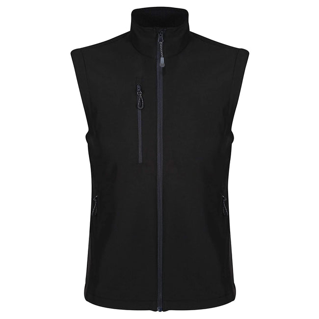 Black - Front - Regatta Professional Mens Honestly Made Recycled Soft Shell Bodywarmer