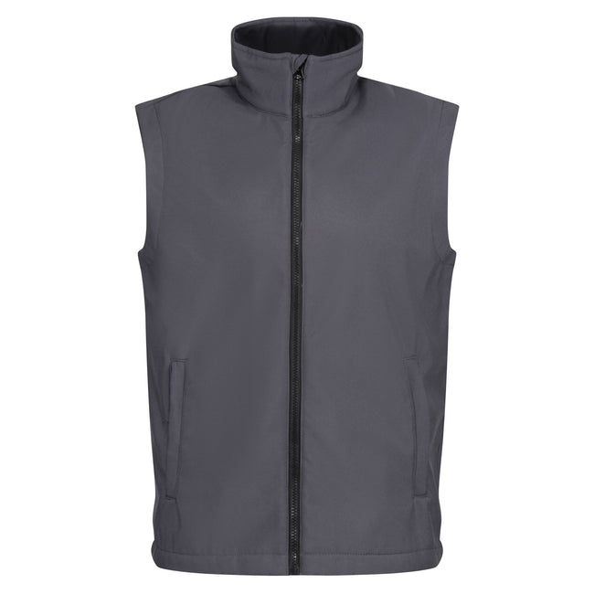 Seal Grey-Black - Front - Regatta Professional Mens Ablaze Soft Shell Bodywarmer
