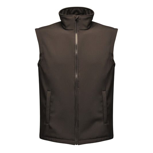 Black-Black - Front - Regatta Professional Mens Ablaze Soft Shell Bodywarmer