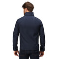 Navy-Navy - Back - Regatta Professional Mens Ablaze Three Layer Soft Shell Jacket