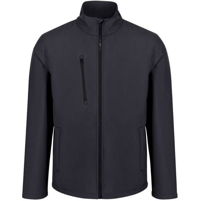Seal Grey-Black - Front - Regatta Professional Mens Ablaze Three Layer Soft Shell Jacket