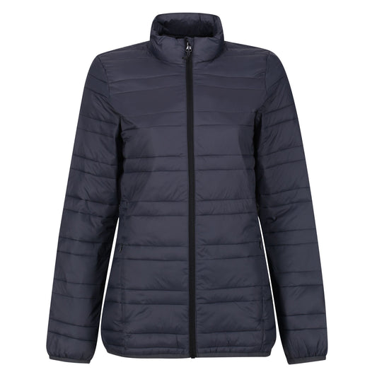 Seal Grey-Black - Front - Regatta Professional Ladies-Womens Firedown Insulated Jacket