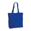 Bright Royal - Front - Westford Mill Unisex Organic Premium Cotton Maxi Tote Bag