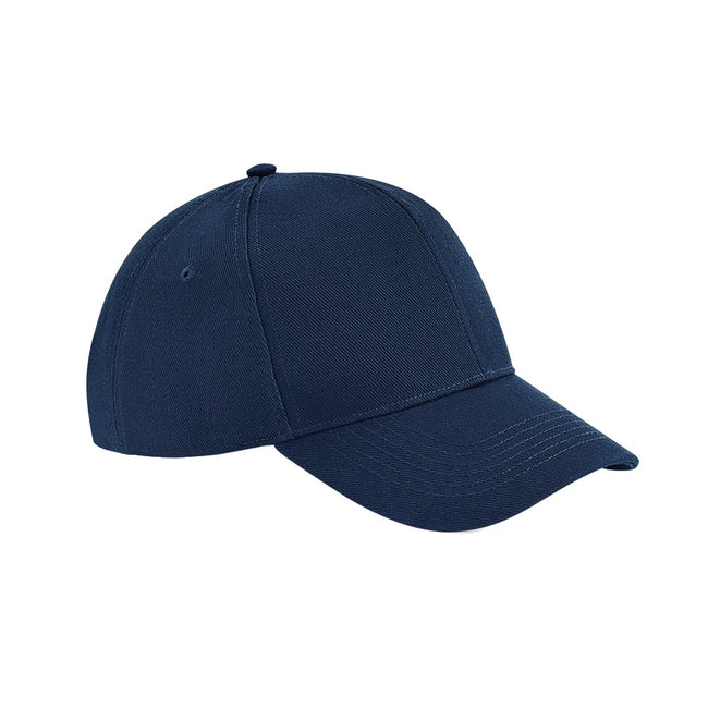 French Navy - Front - Beechfield Unisex Ultimate 6 Panel Cap
