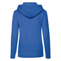 Royal Blue - Back - Fruit of the Loom Classic Lady Fit Hooded Sweatshirt