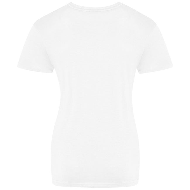 White - Back - AWDis Just Ts Womens-Ladies The 100 Girlie T-Shirt