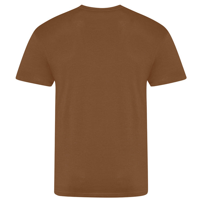 Caramel Toffee - Back - AWDis Just Ts Mens The 100 T-Shirt