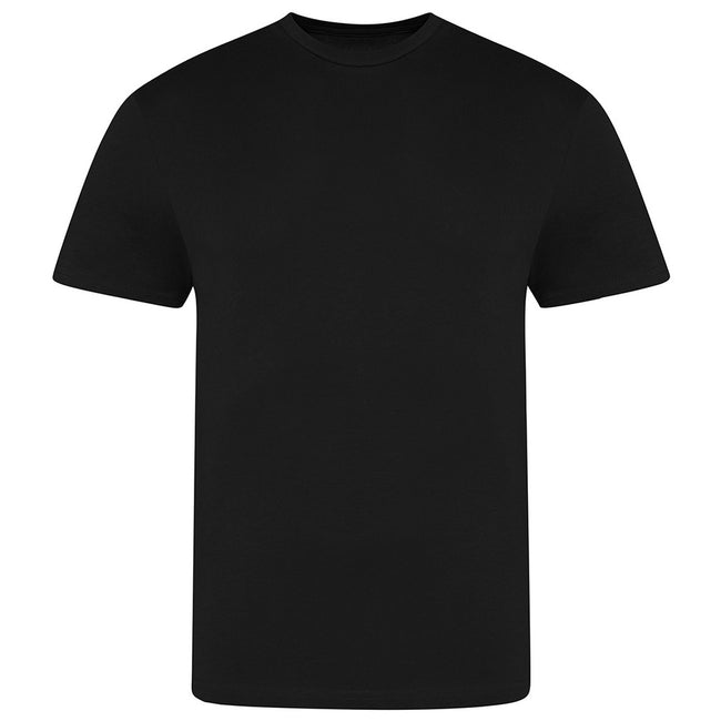 Deep Black - Front - AWDis Just Ts Mens The 100 T-Shirt