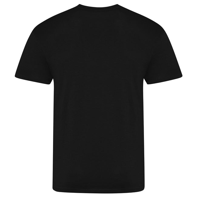 Deep Black - Back - AWDis Just Ts Mens The 100 T-Shirt