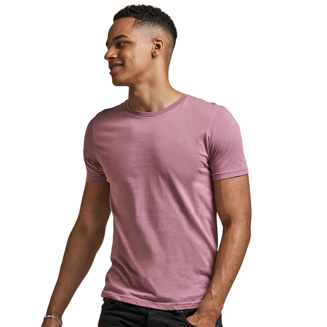Dusty Purple - Back - AWDis Just Ts Mens The 100 T-Shirt