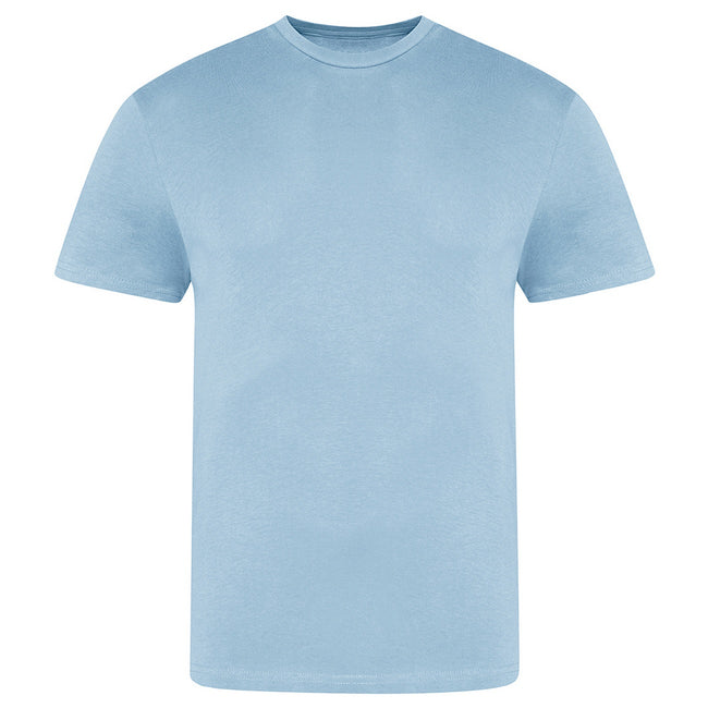Sky Blue - Front - AWDis Just Ts Mens The 100 T-Shirt