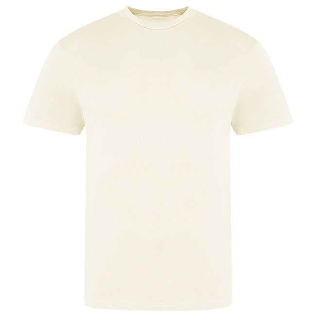 Vanilla Milkshake - Front - AWDis Just Ts Mens The 100 T-Shirt