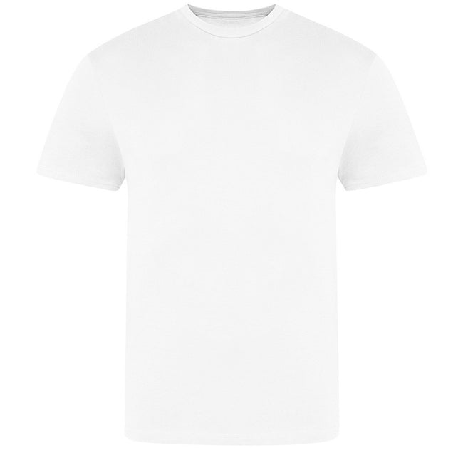 White - Front - AWDis Just Ts Mens The 100 T-Shirt
