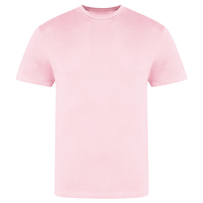 Baby Pink - Front - AWDis Just Ts Mens The 100 T-Shirt