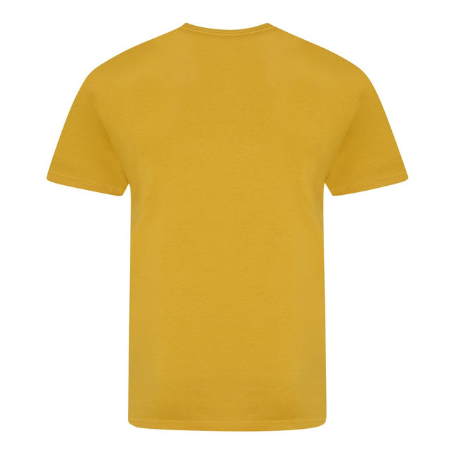 Mustard - Side - AWDis Just Ts Mens The 100 T-Shirt