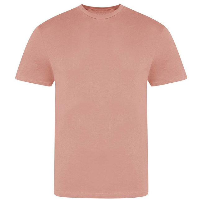 Dusty Pink - Front - AWDis Just Ts Mens The 100 T-Shirt