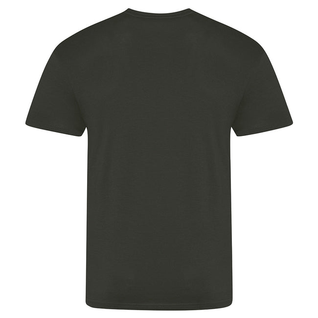 Combat Green - Back - AWDis Just Ts Mens The 100 T-Shirt