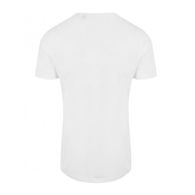 Arctic White - Back - Ecologie Mens Ambaro Recycled Sports T-Shirt
