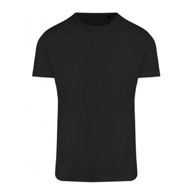 Jet Black - Front - Ecologie Mens Ambaro Recycled Sports T-Shirt