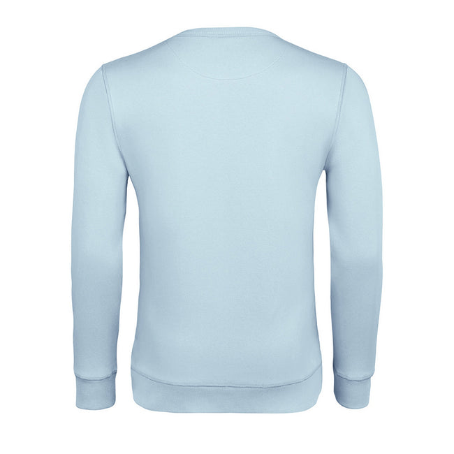 Creamy Blue - Back - Sols Unisex Adults Sully Sweatshirt