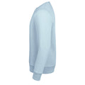 Creamy Blue - Side - Sols Unisex Adults Sully Sweatshirt