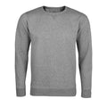Grey Marl - Front - Sols Unisex Adults Sully Sweatshirt