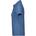 Ocean Blue - Side - Tee Jays Womens-Ladies Luxury Stretch Polo Shirt