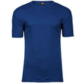 Indigo - Front - Tee Jays Mens Interlock T-Shirt