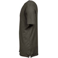 Dark Olive - Side - Tee Jays Mens Interlock T-Shirt