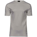 Stone - Front - Tee Jays Mens Interlock T-Shirt