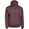 Grape - Front - Tee Jays Mens Hooded Sweatshirt
