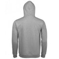 Grey Marl - Back - SOLS Unisex Adults Spencer Hooded Sweatshirt