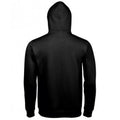 Black - Back - SOLS Unisex Adults Spencer Hooded Sweatshirt