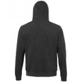Charcoal Marl - Back - SOLS Unisex Adults Spencer Hooded Sweatshirt