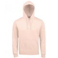 Creamy Pink - Front - SOLS Unisex Adults Spencer Hooded Sweatshirt