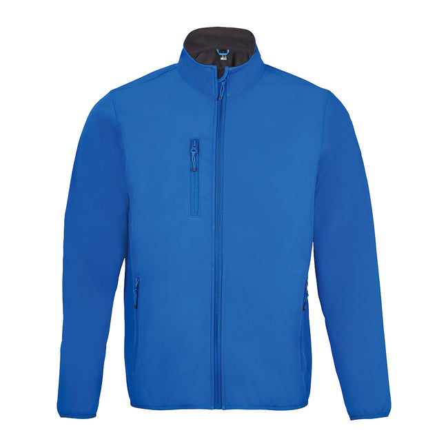 Royal Blue - Front - SOLS Mens Radian Soft Shell Jacket