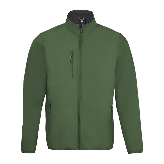 Forest Green - Front - SOLS Mens Radian Soft Shell Jacket